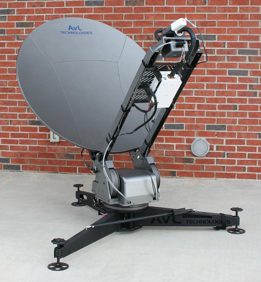85cm, 1.0m & 1.2m Ku-Band Motorized FlyAway Antennas